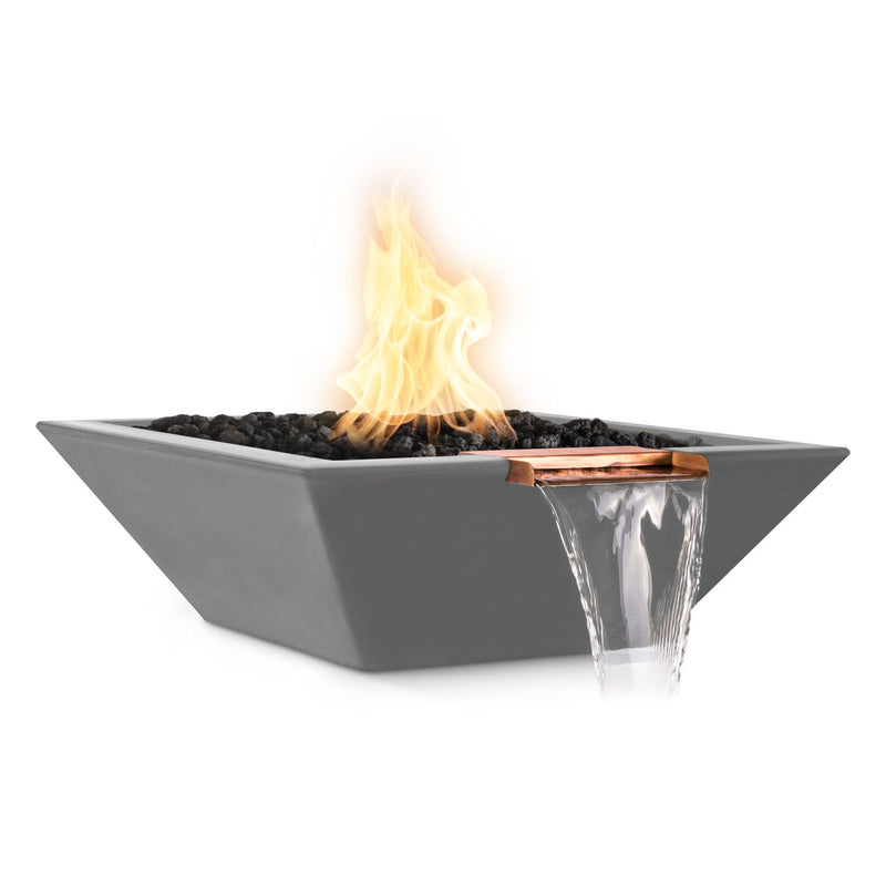 Maya Fire & Water Bowl - GFRC Concrete - 30"