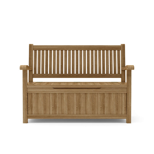 Anderson Teak Del-Amo Storage Bench — product image 2 of 6