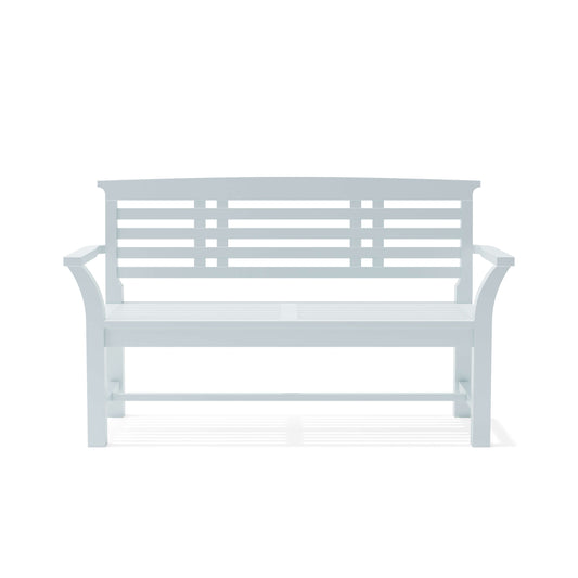 Anderson Teak Sakura 2-Seater Teak Bench in White Finish — product image 5 of 8