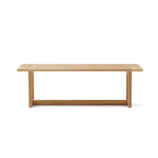 Anderson Teak Smyrna Dining Table 92.5 Inch Natural Finish — product image 2 of 5