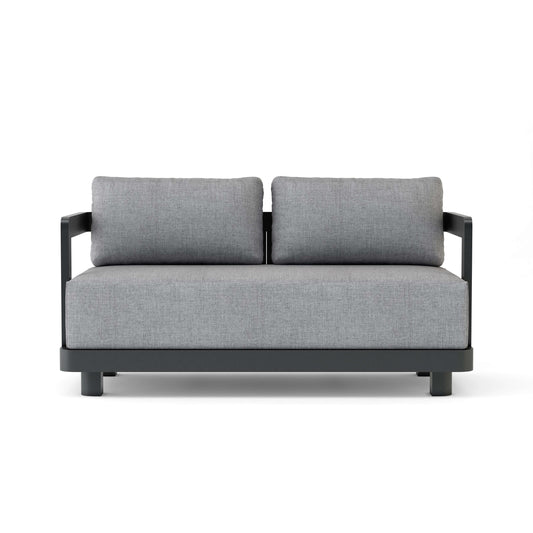 Anderson Teak Granada Deep Seating Aluminum Loveseat — product image 2 of 3
