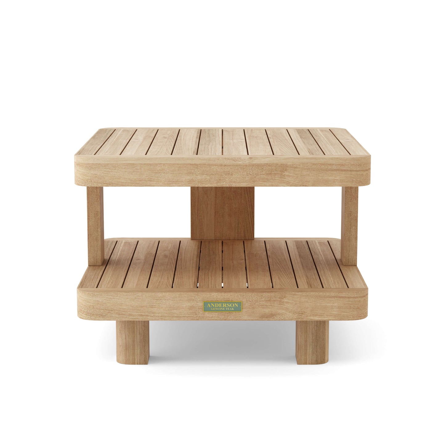 Anderson Teak Granada Two-Tier Side Table — product image 2 of 2