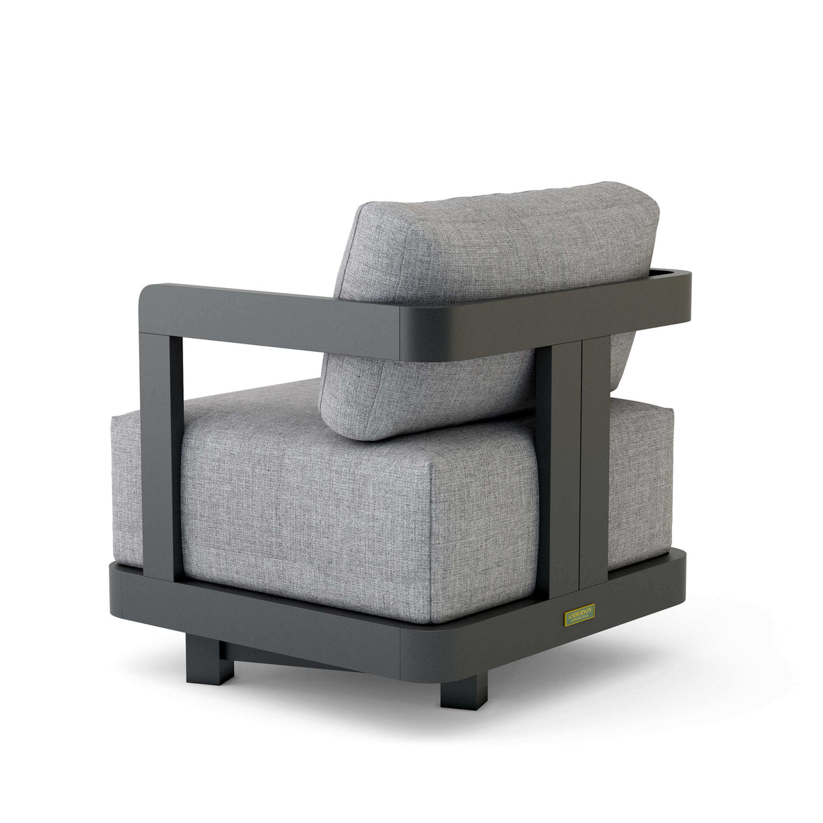 Anderson Teak Granada Deep Seating Aluminum Swivel Armchair — product image 2 of 2
