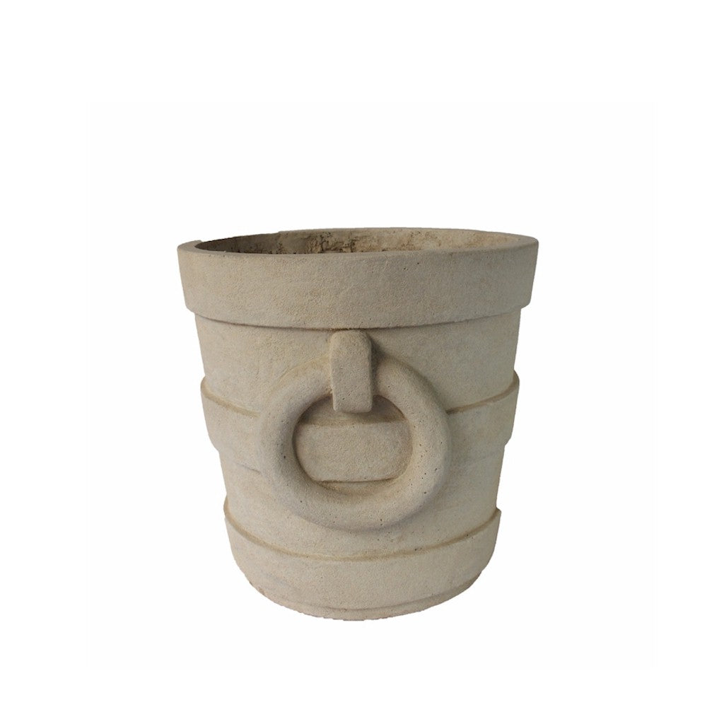 Anderson Teak Aztec Round Medium Planter — product image 1 of 1