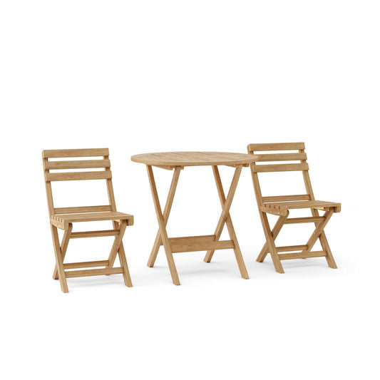 Anderson Teak Chester Alabama 3-Piece Teak Bistro Set — product image 2 of 11