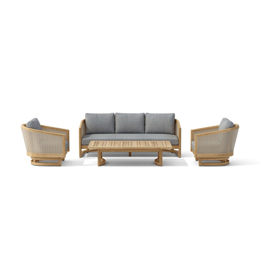Anderson Teak Catania 4-Piece Deep Seating Set — SET-338 — product image 2 of 13