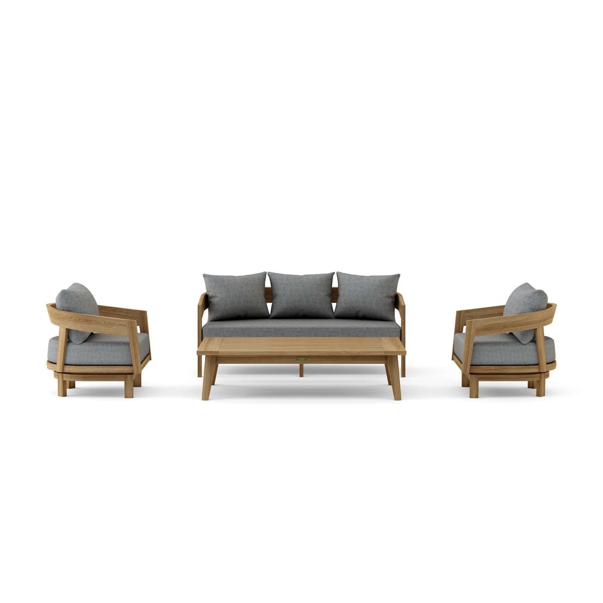 Anderson Teak Toscana 4-Piece Deep Seating Swivel Set SET-370 — product image 4 of 4