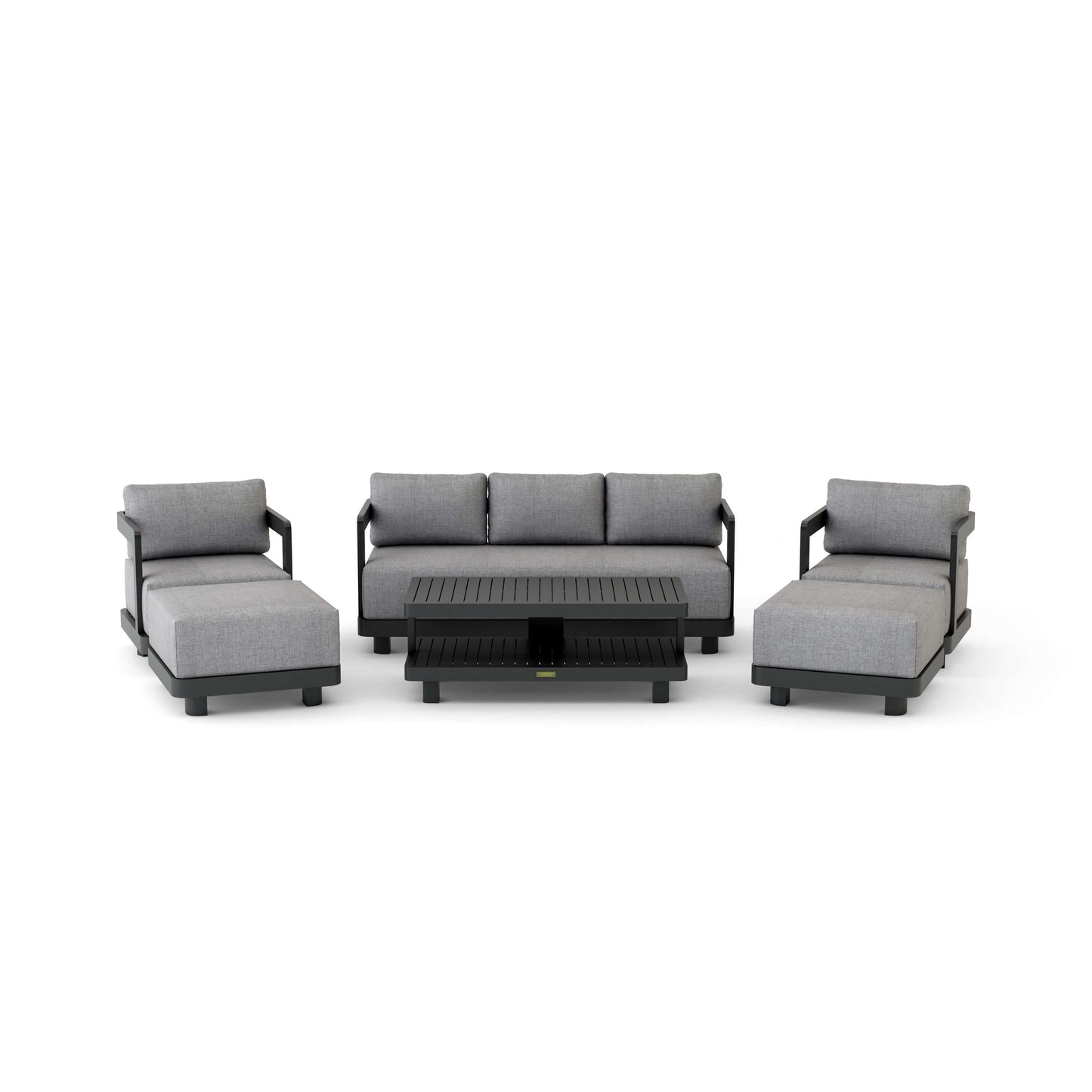 Anderson Teak Granada 6-Piece Aluminum Deep Seating Set — product image 6 of 6