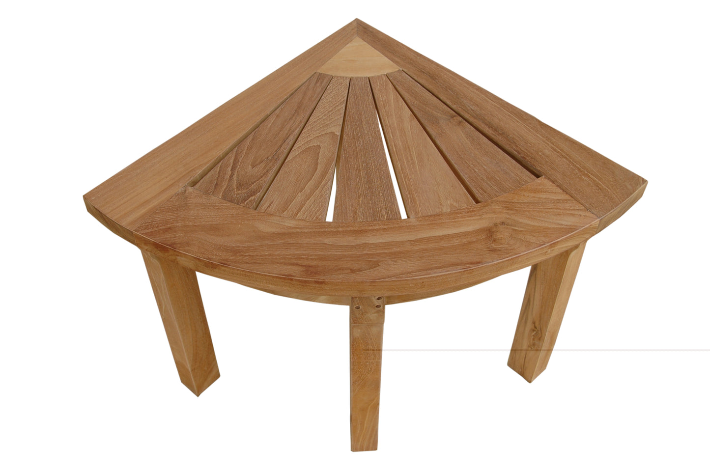 Anderson Teak Chapman Corner Shower Stool 18 x 19 x 27 in — product image 3 of 3