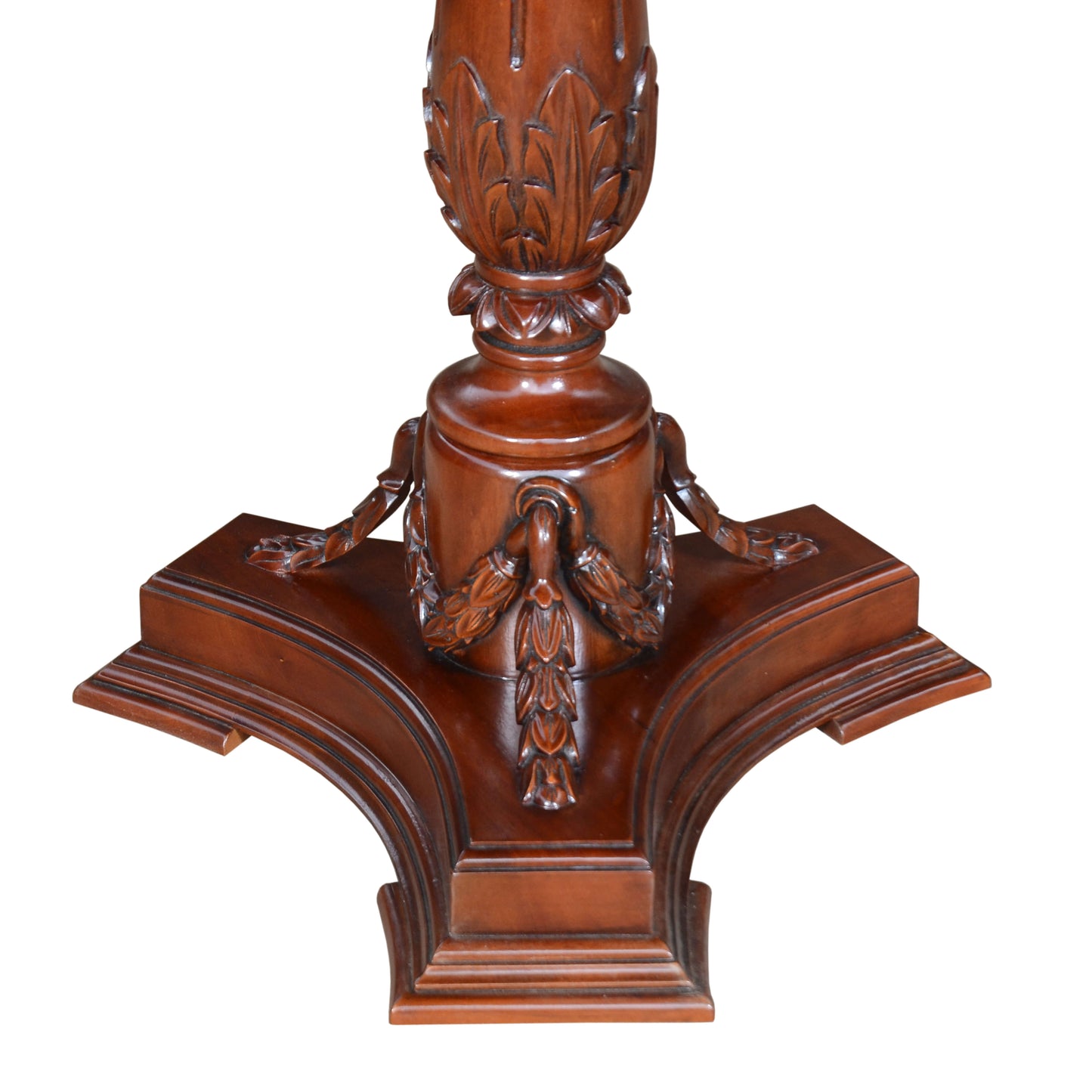 Anderson Teak Occasional Flower Side Table in Mahogany — product image 2 of 2