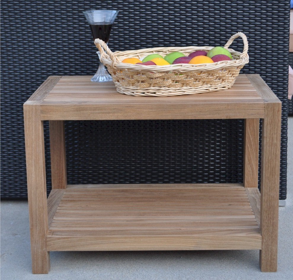 Anderson Teak Windsor 2-Tier Side Table — product image 3 of 3