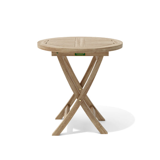 Anderson Teak Bahama 27 inch Round Bistro Folding Table — product image 2 of 5