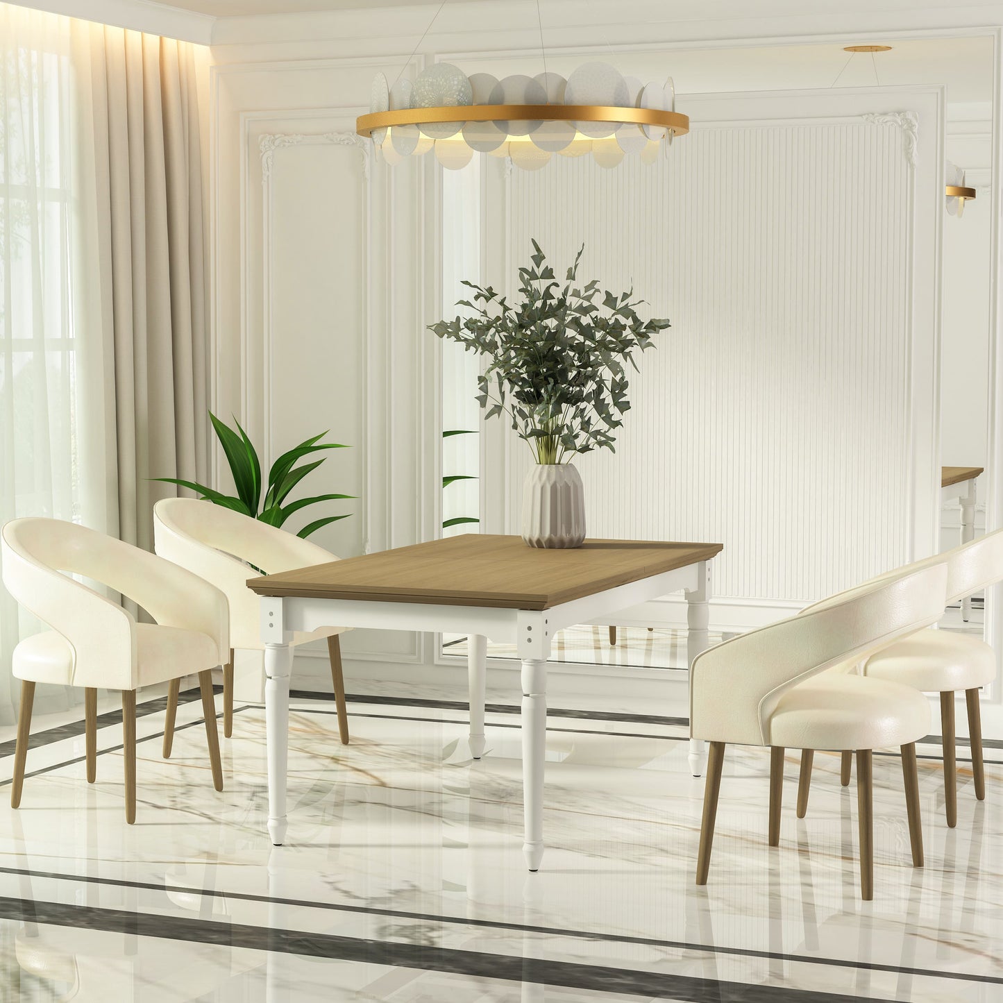 Anderson Teak Chenon Extension Dining Table — product image 3 of 3