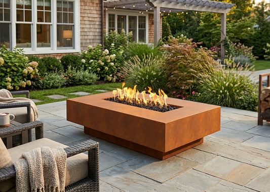 Cabo Linear Fire Pit - Metal Collection - 56"