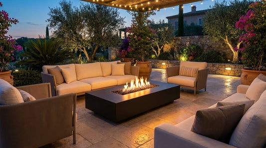 Cabo Linear Fire Pit - Powder Coat - 66"