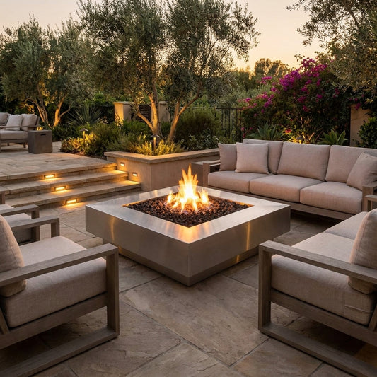 Cabo Square Fire Pit - Metal Collection - 60"