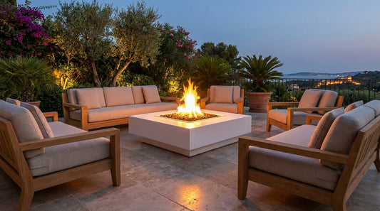 Cabo Square Fire Pit - Powder Coat - 60"