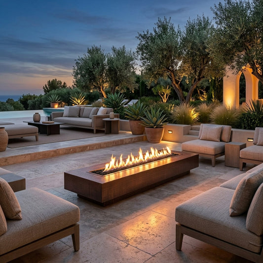 Coronado Fire Pit - Metal Collection - 84" – lifestyle | Lifestyle