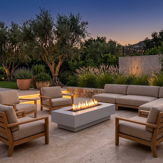 Coronado Fire Pit - Powder Coat - 72" – lifestyle | Lifestyle