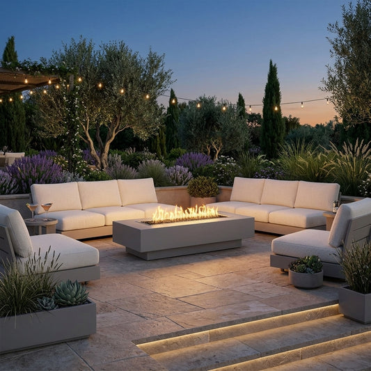 Coronado Fire Pit - Powder Coat - 84" – lifestyle | Lifestyle