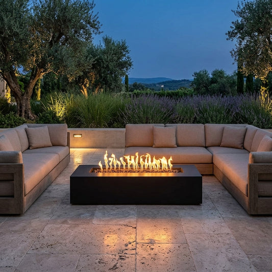 Regal Fire Pit - Powder Coat - 48" – lifestyle | Lifestyle