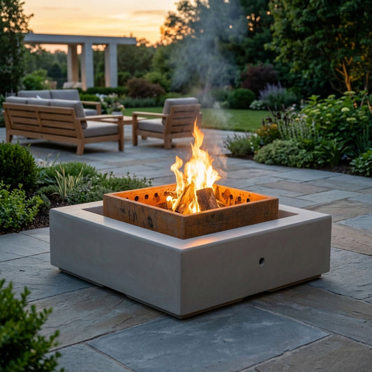 Solar Smokeless Fire Pit - Powder Coat - 42"