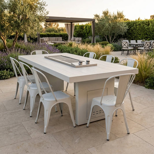 The Anza Cooking Table - 2 Burner – lifestyle | Lifestyle