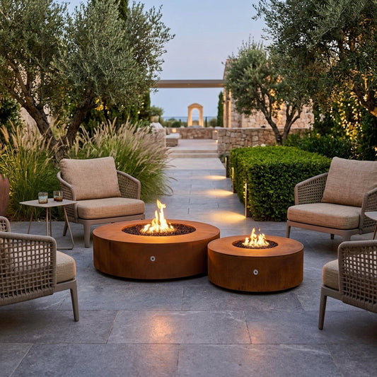 Unity Fire Pit - Metal Collection - 24" Tall - 48"