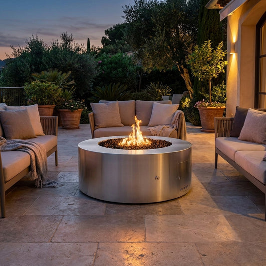 Unity Fire Pit - Metal Collection - 24" Tall - 48"