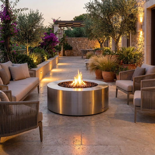 Unity Fire Pit - Metal Collection - 24" Tall - 72"