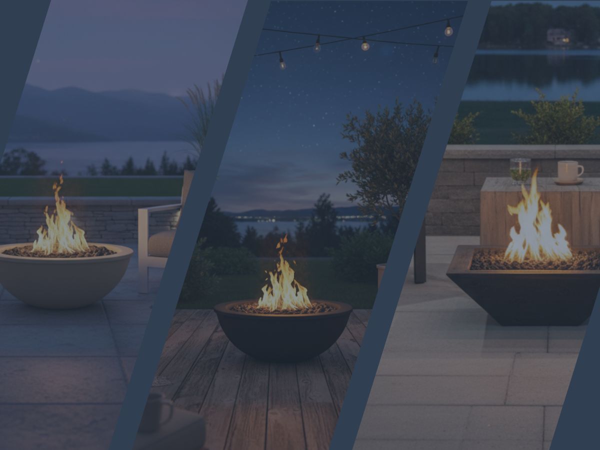 Outdoor Gas Fire Bowls
