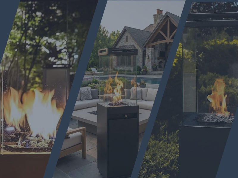 Propane Gas Fireplaces & Columns