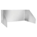 36" Grill Stainless Steel Wind Guard