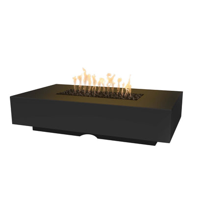 Cabo Linear Fire Pit - Powder Coat - 66" – cabolinearfirepit black | Product Photo