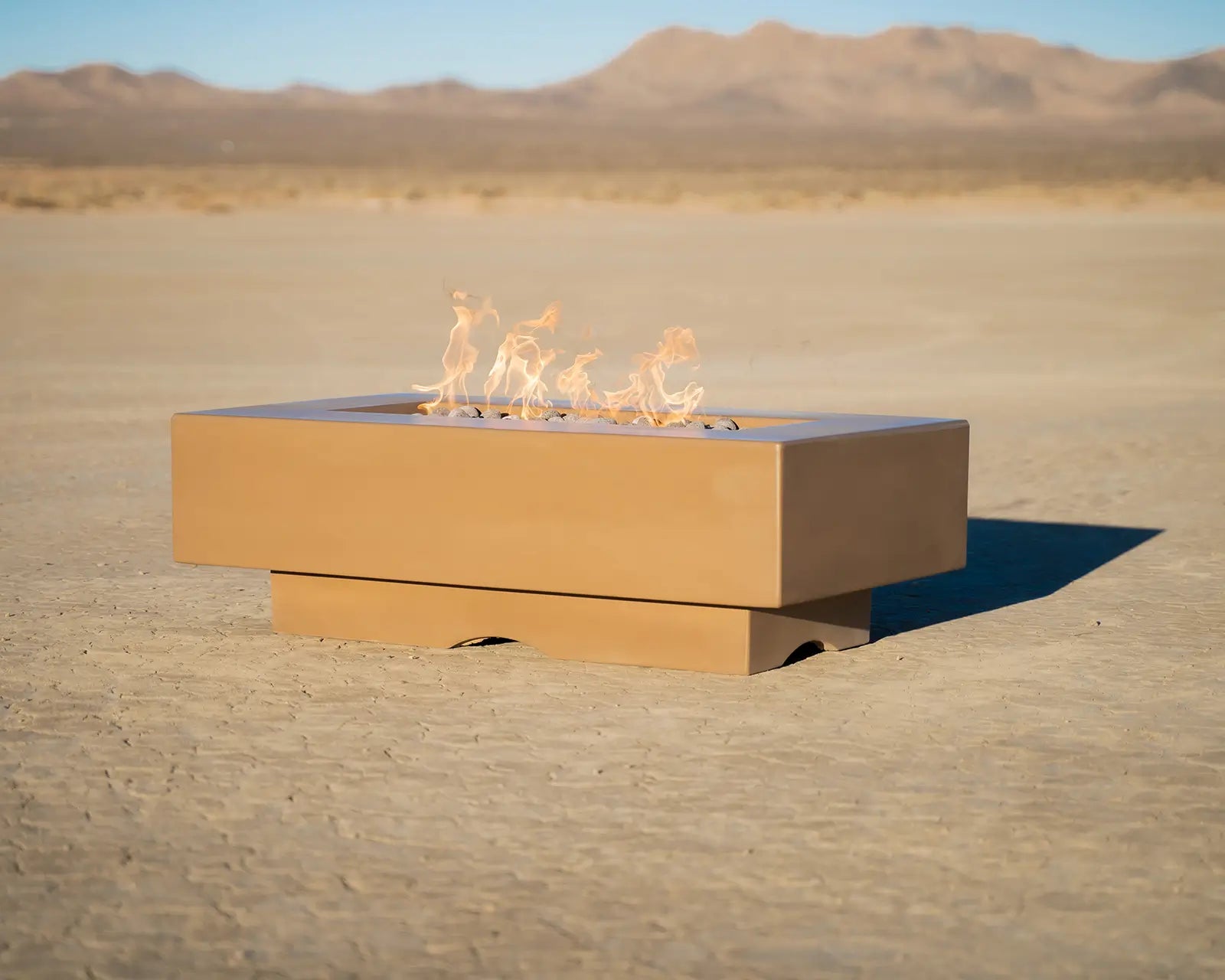 Del Mar Fire Pit - GFRC Concrete - 72" – lifestyle