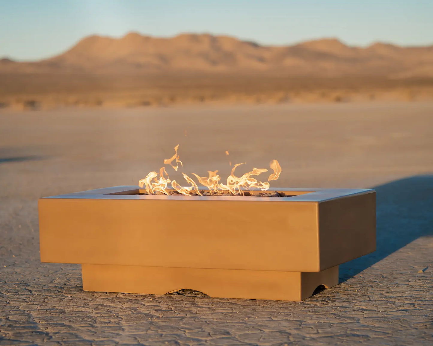 Del Mar Fire Pit - GFRC Concrete - 72" – lifestyle