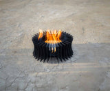 The Rosen Fire Sculpture - Corten Steel - 36"