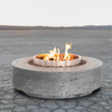 Artemis Smokeless Fire Pit - GFRC Base - Stainless Steel Insert - 42"