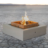 Solar Smokeless Fire Pit - Corten Steel - 42"