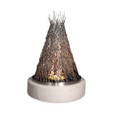 The Hay Stack Fire Tower - Stainless Steel - 48"