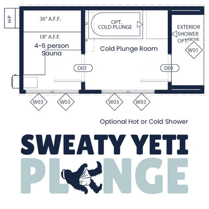 Sweaty Yeti Sauna Plunge - official product image 13