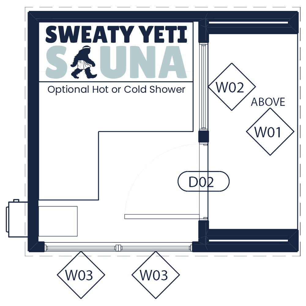 Sweaty Yeti Sauna - official product image 10
