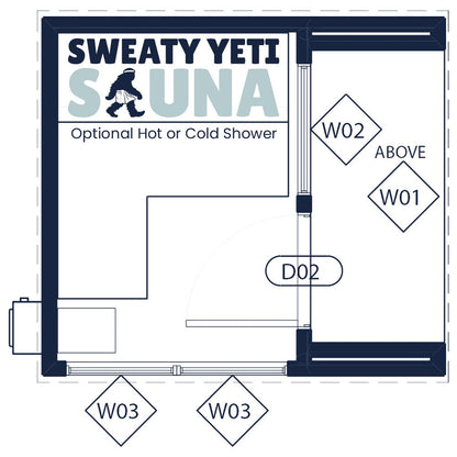 Sweaty Yeti Sauna - official product image 10