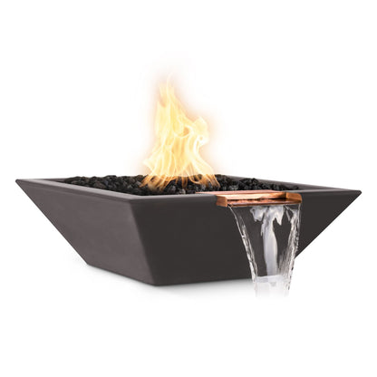 Maya Fire & Water Bowl - GFRC Concrete - 30"