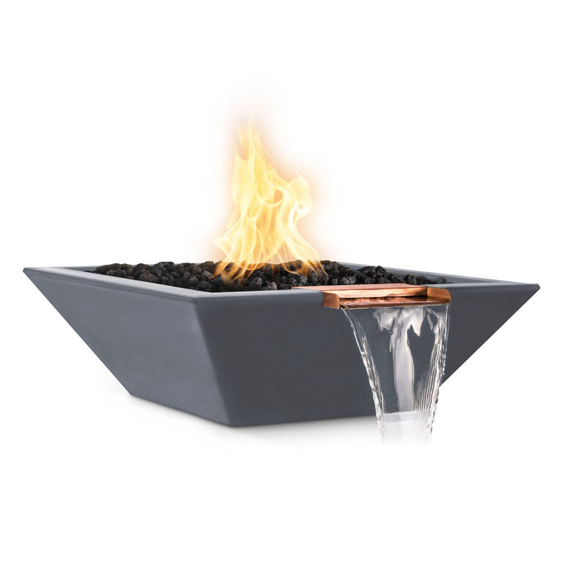 Maya Fire & Water Bowl - GFRC Concrete - 36"