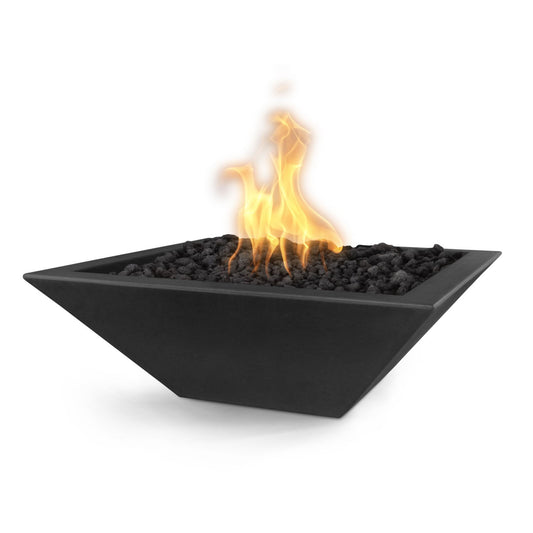 Maya Fire Bowl - GFRC Concrete - 24"