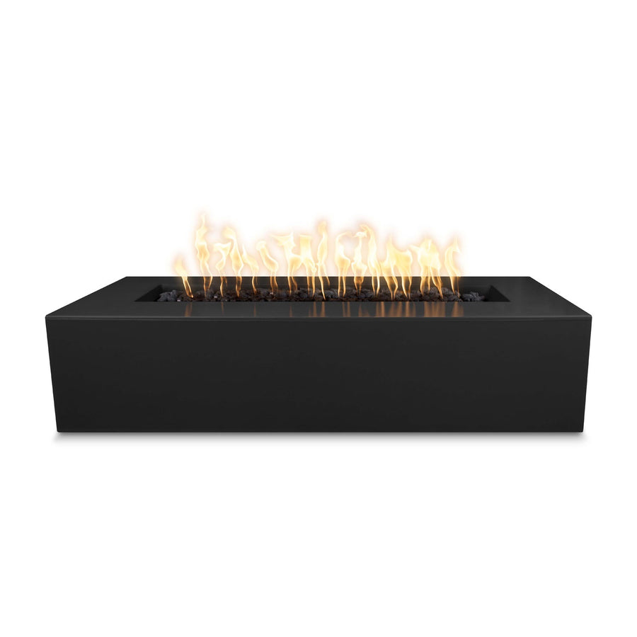 Regal Powder Coat 48-inch gas fire pit in black
