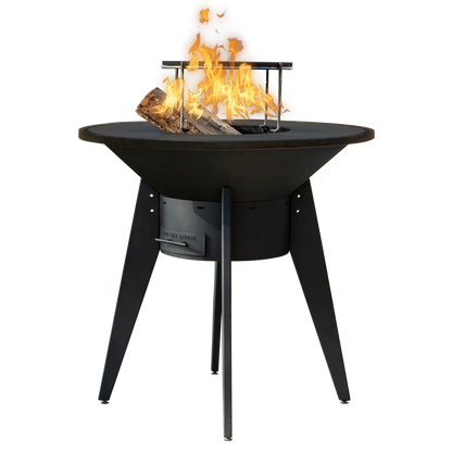 The Mojave - Wood Burning Grill – themojave blackpowdercoat | Product Photo