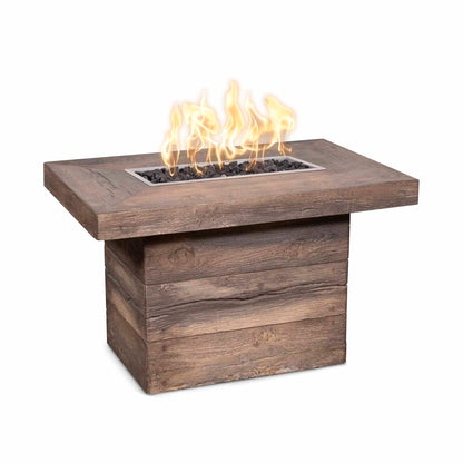 Alberta Fire Table - GFRC Wood Grain - 36" | The Outdoor Plus image 4