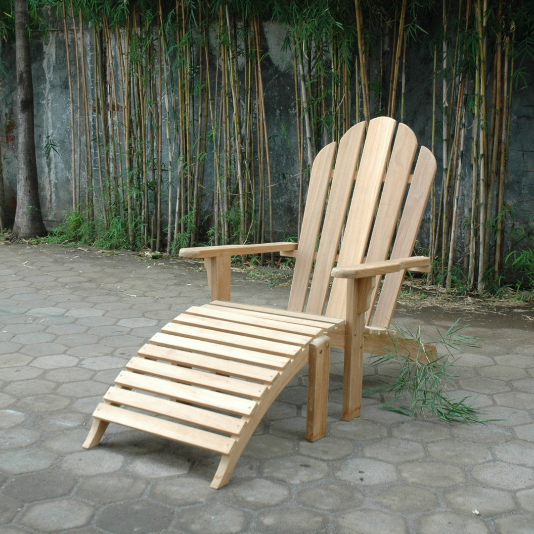 Anderson Teak Adirondack With Ottoman — product image 1 of 2